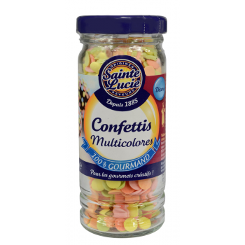 Flacon Confettis Multicolores 50g