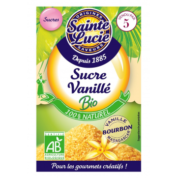 Sucre vanillé BIO (5 sachets)