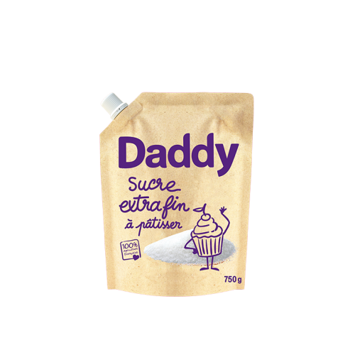 Daddy - Sucre en poudre Extra fin 750g
