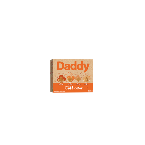 Daddy - Boite Côté Coeur Pure Canne 500g