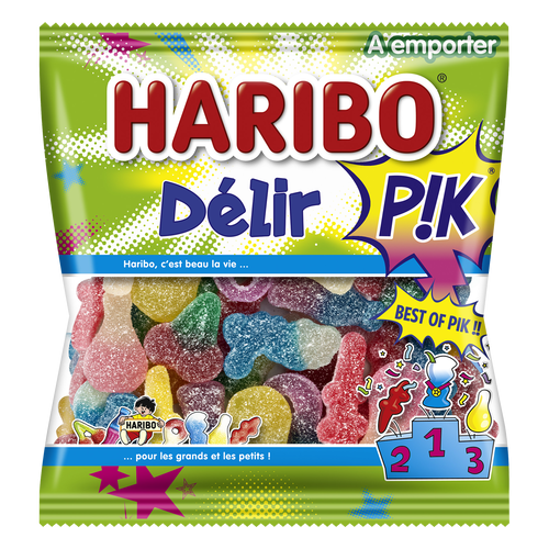 Haribo  Delir Pik - sachet 120g