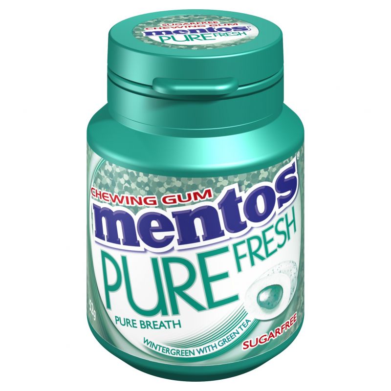 Mentos Gum Pure Fresh White Green